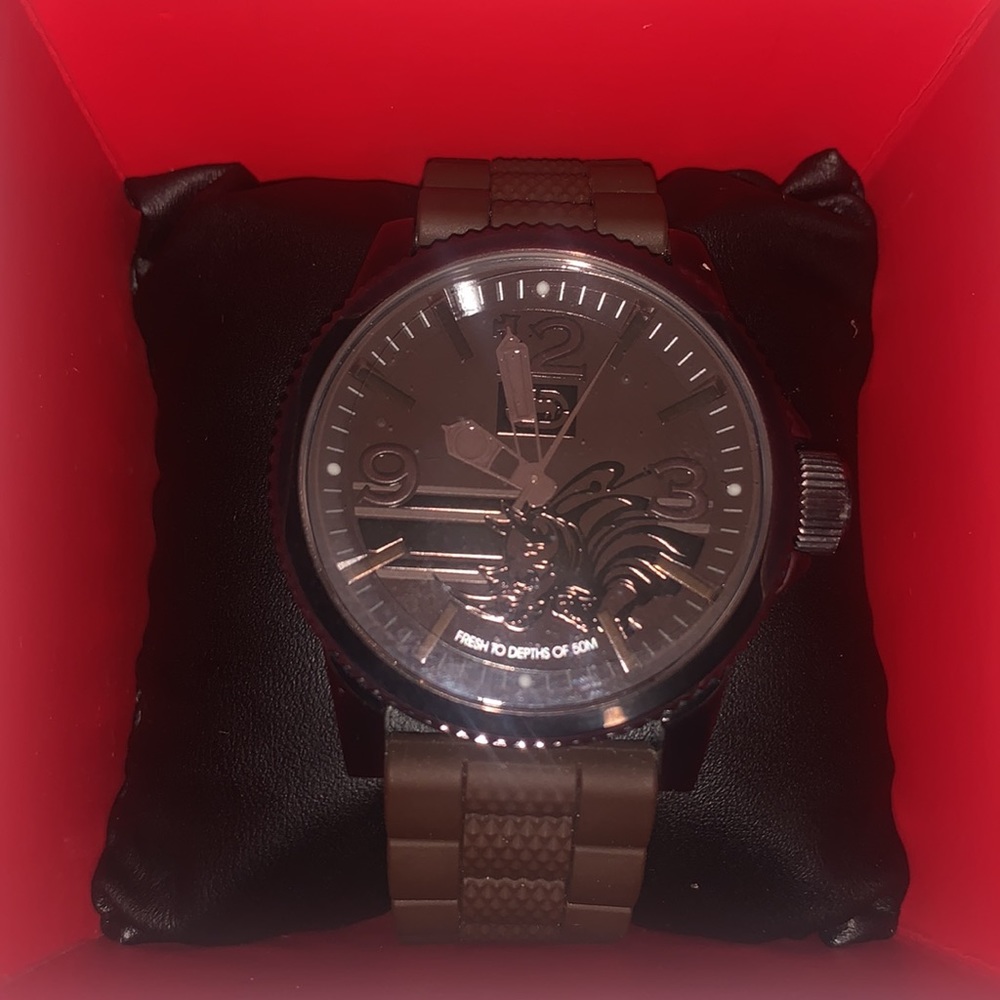* Ecko UNLTD TimePieces Brand New Brown ECKO UNLTD watch by Marc Ecko